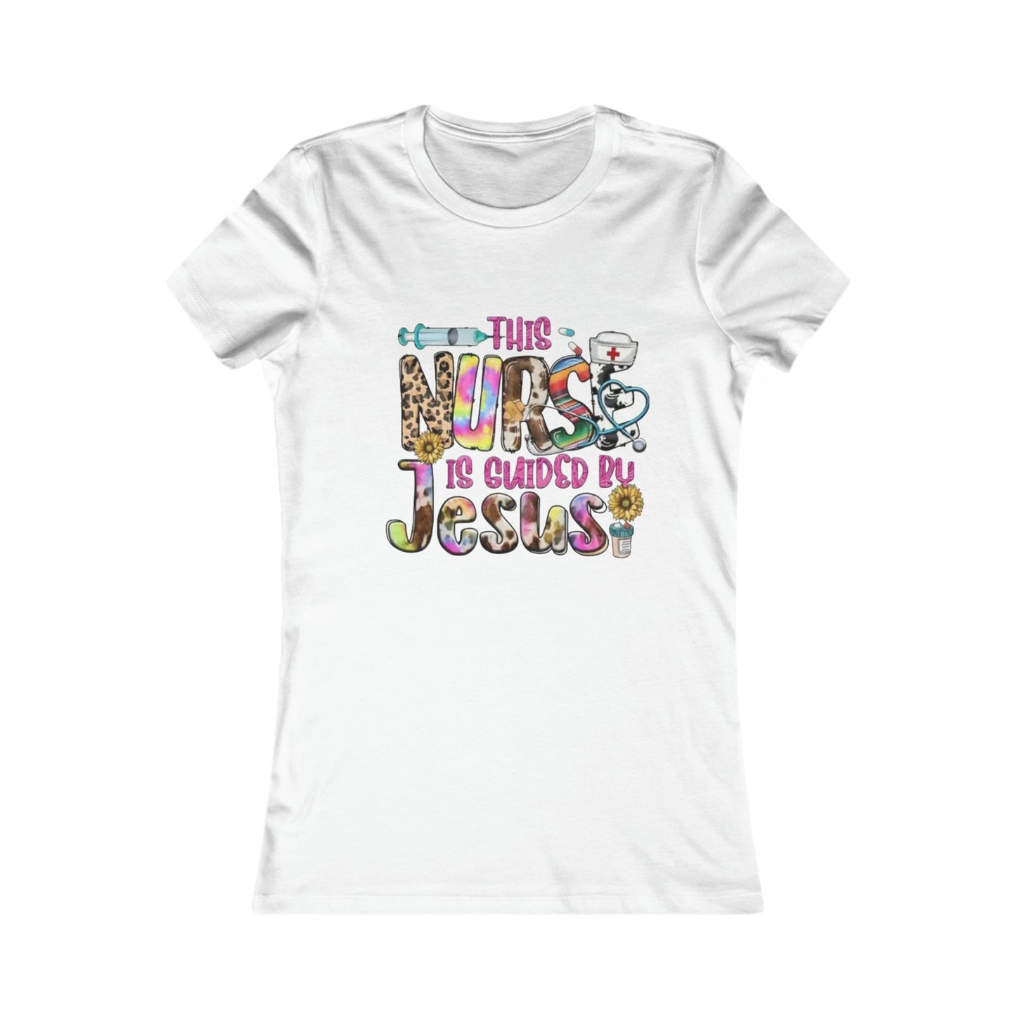 This Nurse Is Guided By Jesus Tee