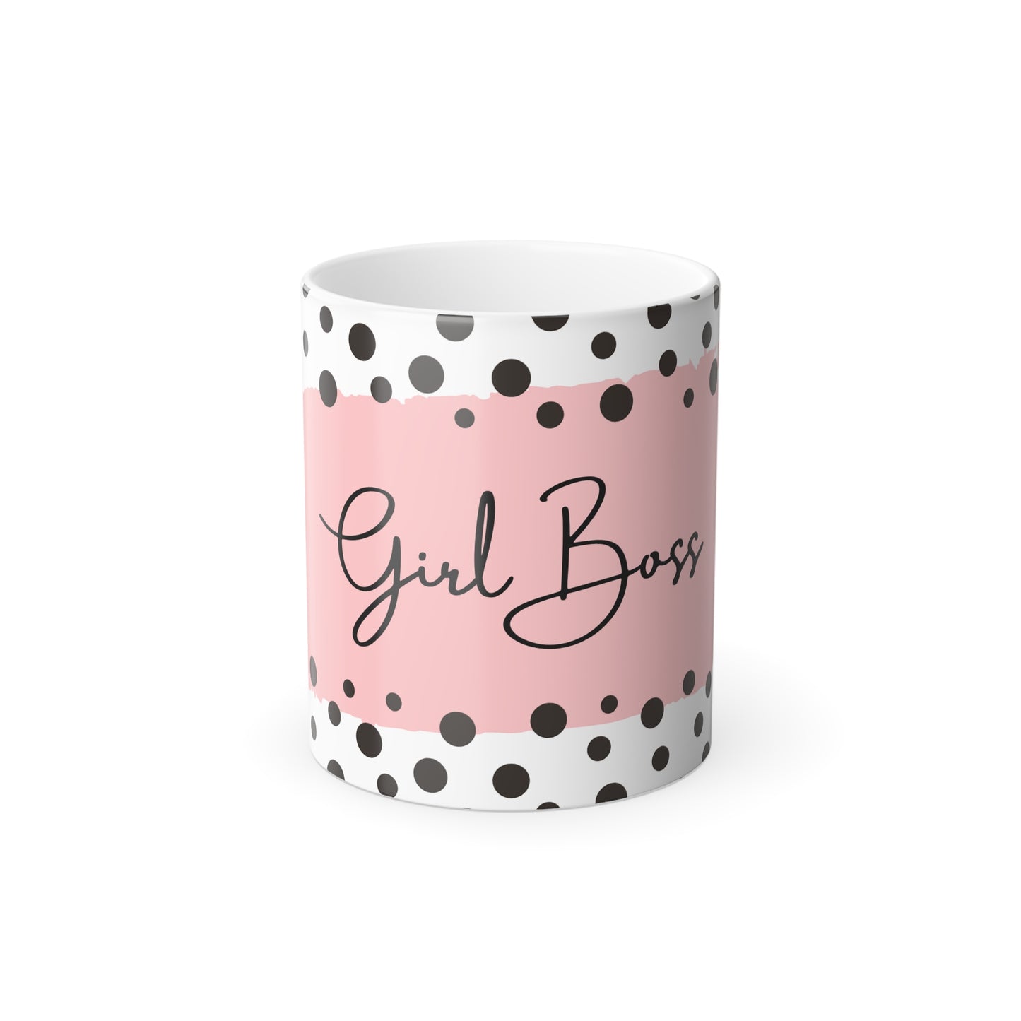 Girl Boss Morphing Mug