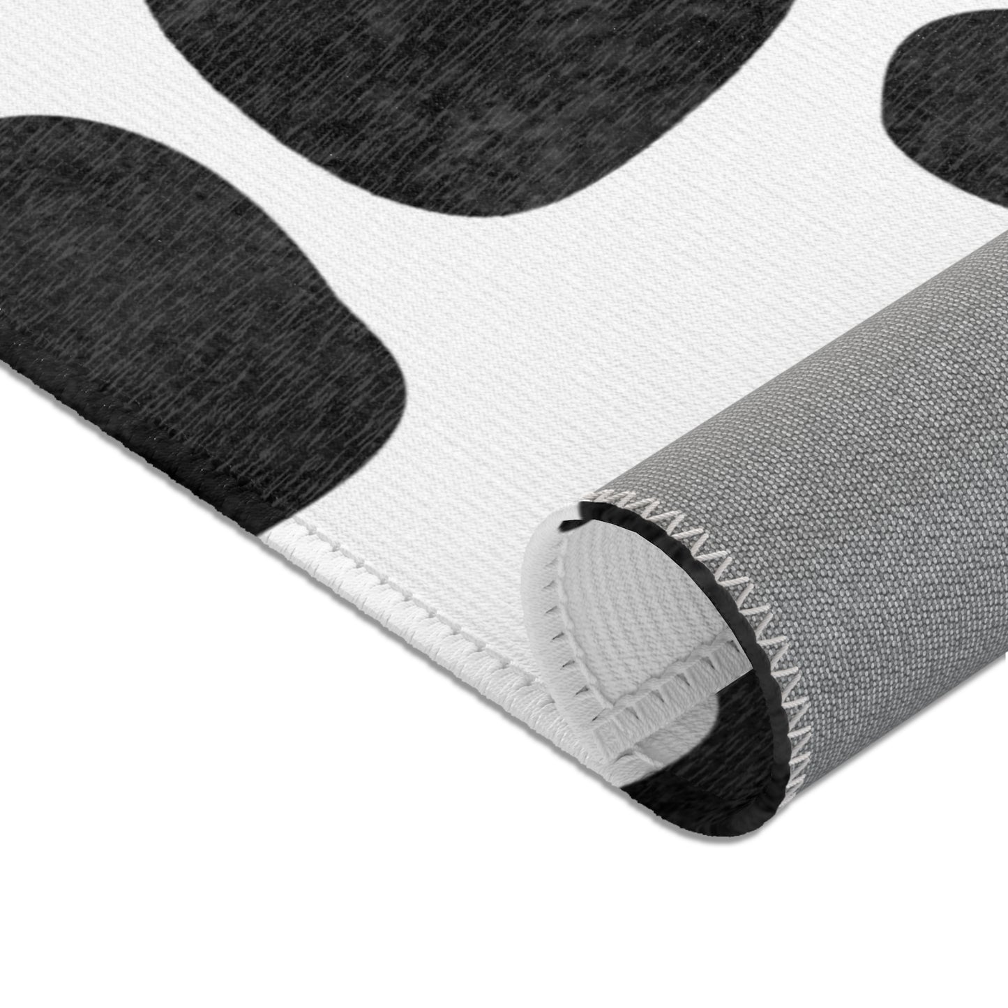 Cow Print Floor Mat