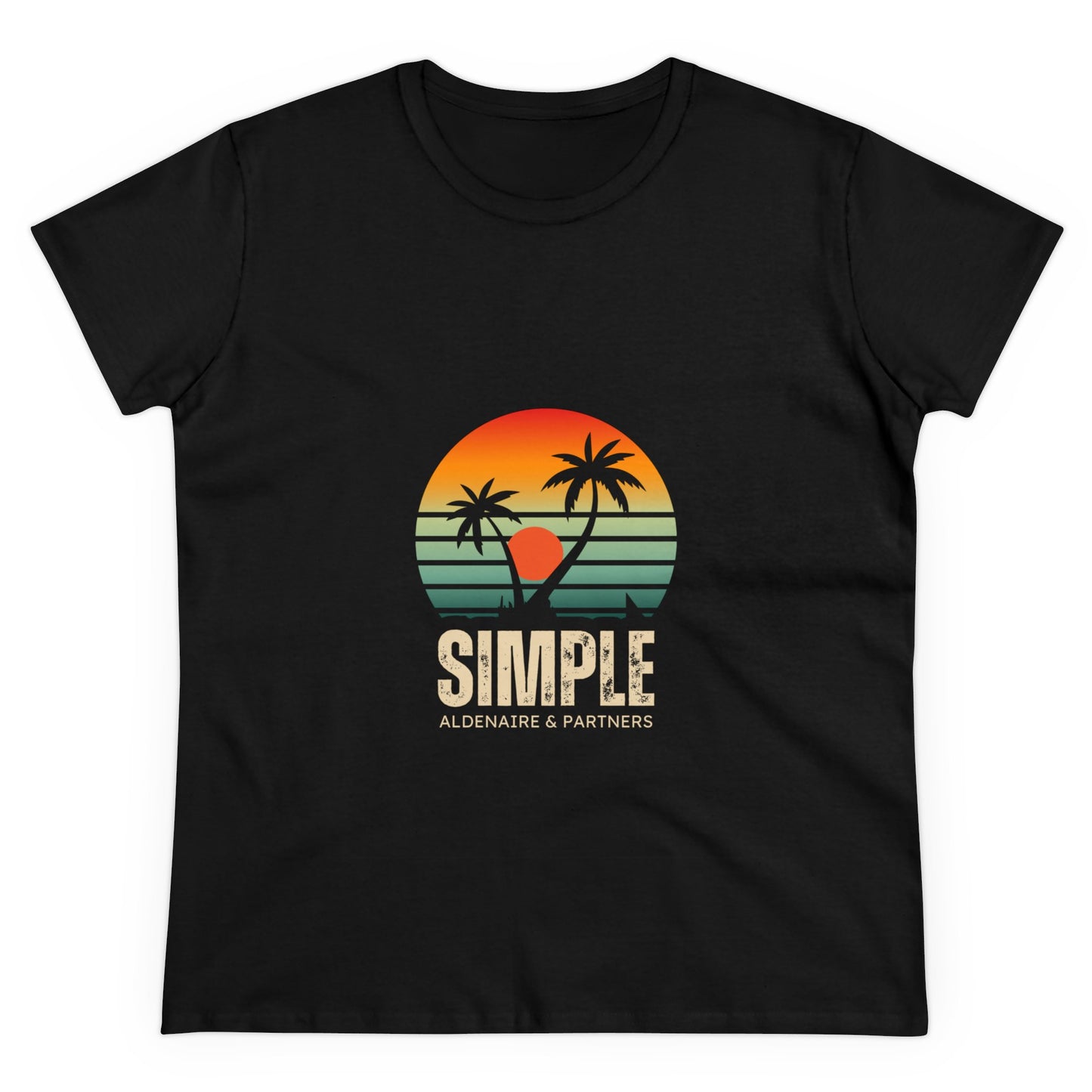 Sunset Simple Graphic Shirt