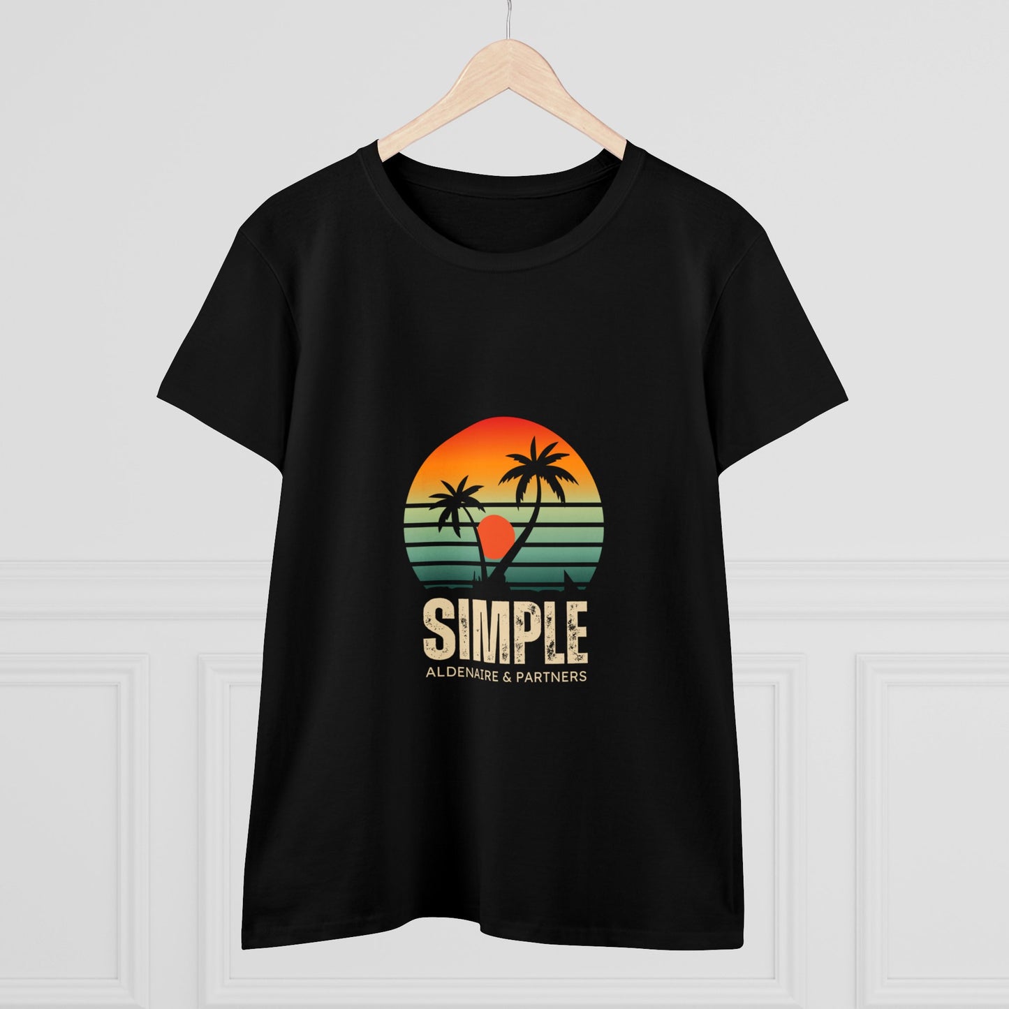 Sunset Simple Graphic Shirt