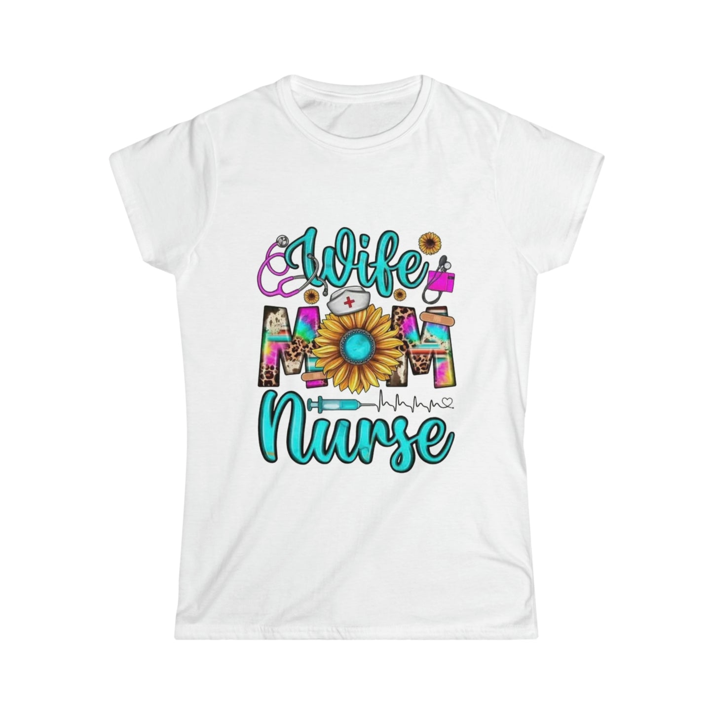 Wife Mom Nurse Tee