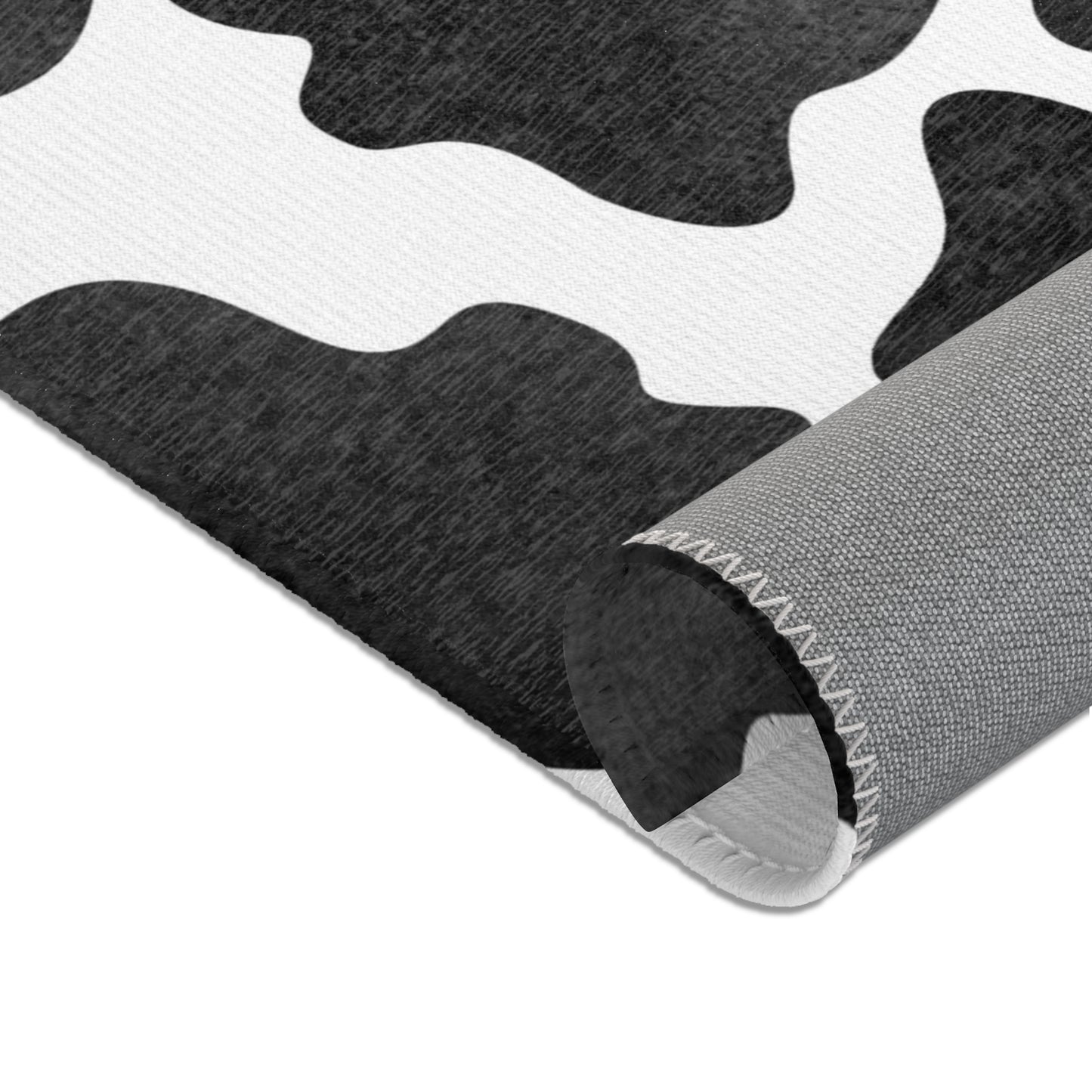 Cow Print Floor Mat