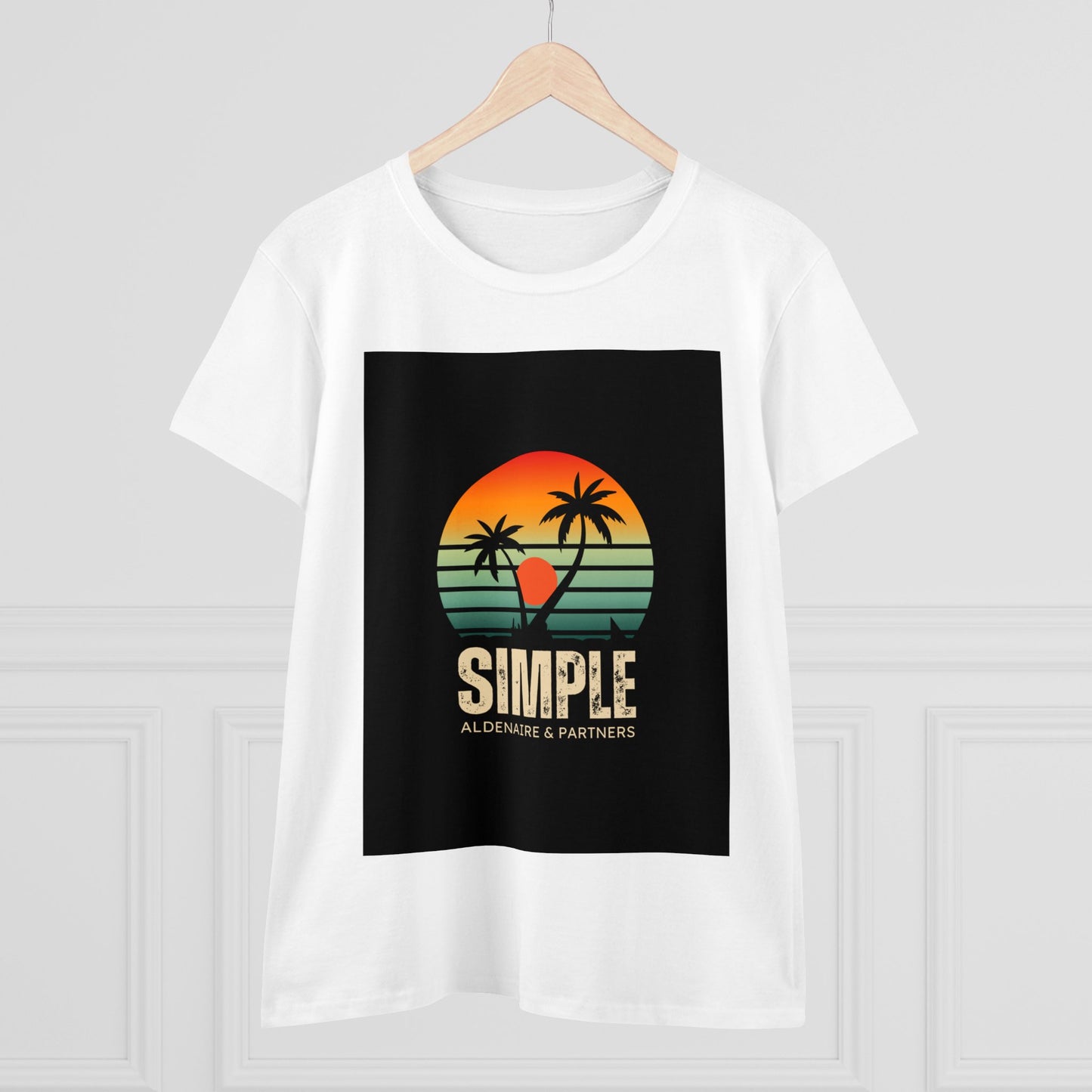 Sunset Simple Graphic Shirt