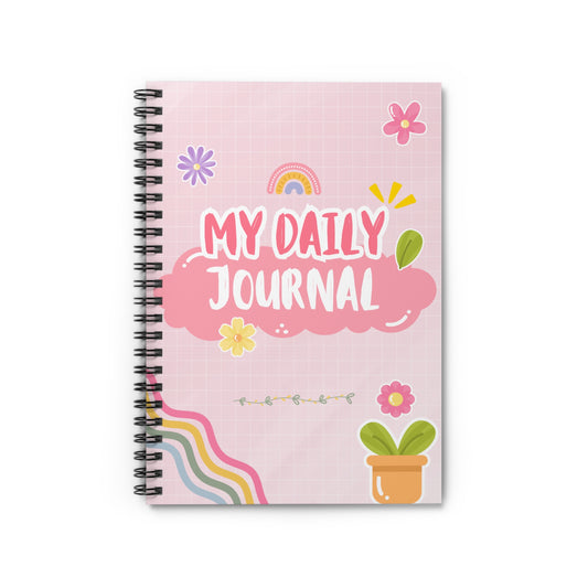 Daily Spiral Notebook - Ruled Line