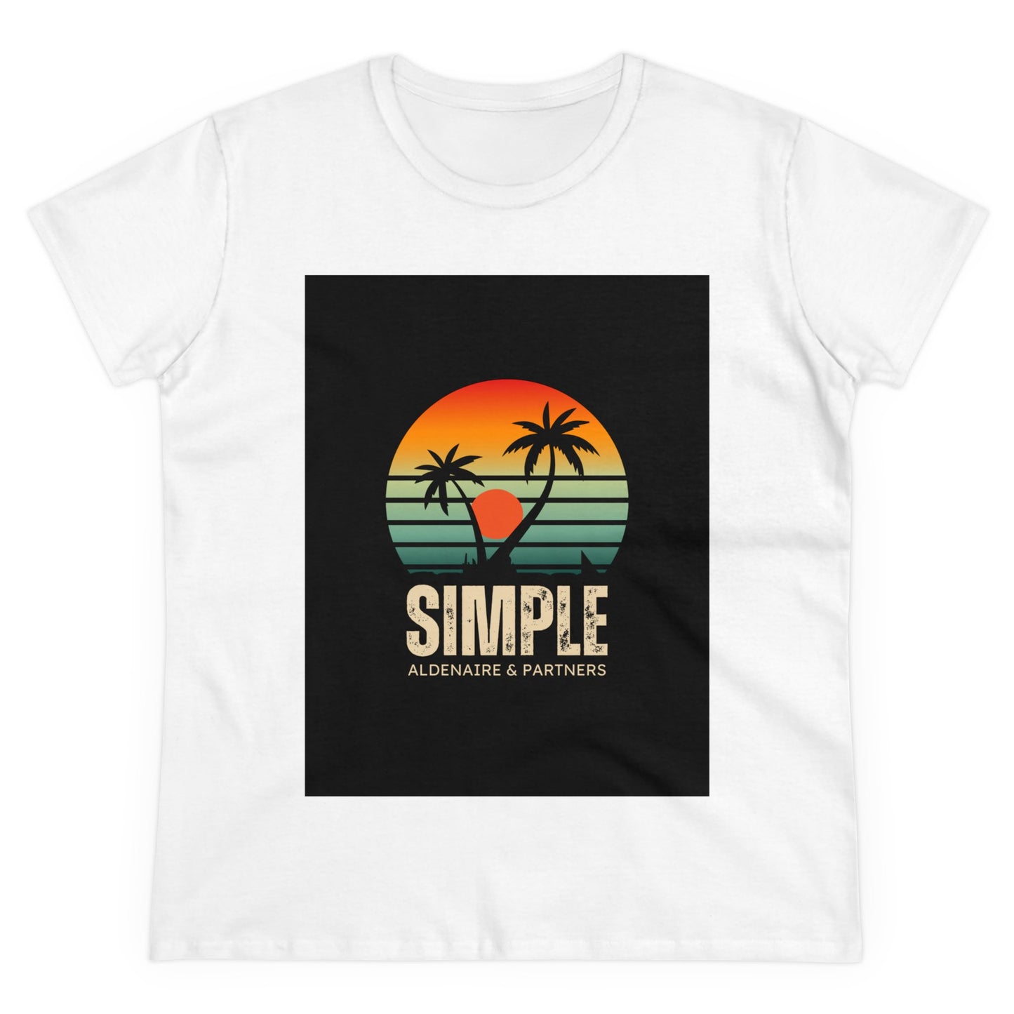 Sunset Simple Graphic Shirt